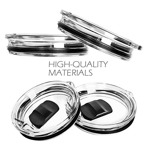20oz Tumbler MagSlider Lids, Spill Proof Splash Resistant Lid with Slider Closure Replacement