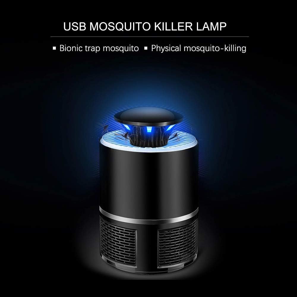 Jini Collection® lectronic Led Mosquito Killer Lamps USB Powered UV LED Light Super Trap Mosquito Killer Machine for…