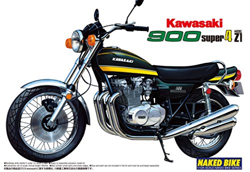 AOSHIMA 1/12 Motorcycle | Model Building Kits | No.12 Kawasaki 900 Super4 [ Japanese Import ]
