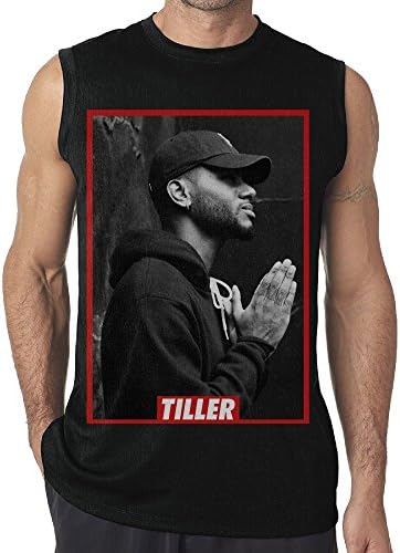 SHUAIza Bryson Tiller Men's Tank Top T-Shirt Sleeveless Shirts Tee