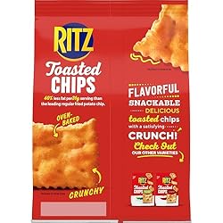 RITZ Toasted Chips Cheddar Crackers, Party