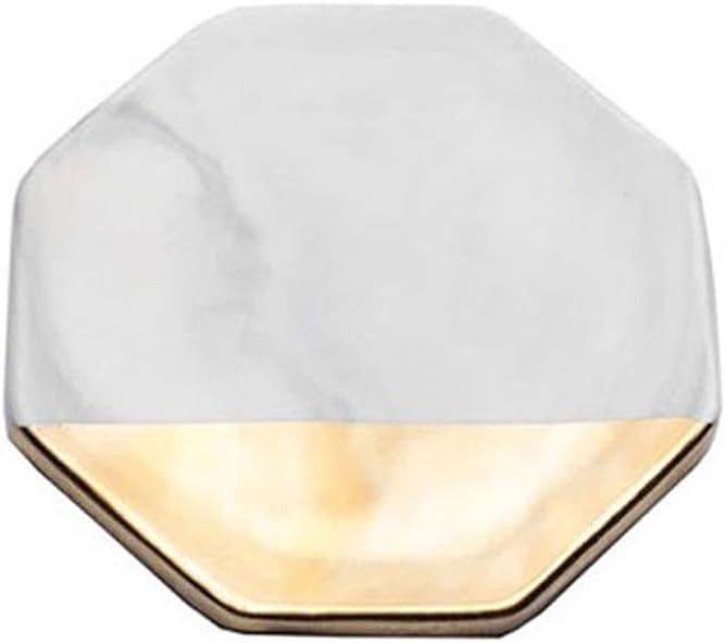Ceramic Coaster Gold Plated Coaster Heat Resistant Drinks Mats