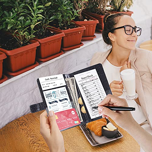 Server Books for Waitress(2021Edition) MCmolis Leather Waitress Book