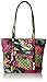 Vera Bradley Women's Cotton Small Vera Tote Bag, Autumn Leaves, One Size