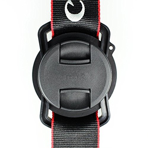 Eggsnow Camera Cap Buckle Lens Cap Holder for Canon Nikon Sony DSLR/SLR