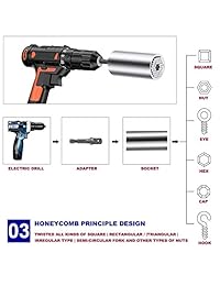 JCHIEN   Adaptador de llave de carraca multifunción profesional para taladro eléctrico de 0.276 in a 0.748 in, universal, herramientas de reparación, regalos para hombres, esposos, papá, padre, bricolaje