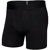 SAXX Underwear Co. Men's Underwear with Pouch Droptemp Cooling Cotton Boxer Brief Fly