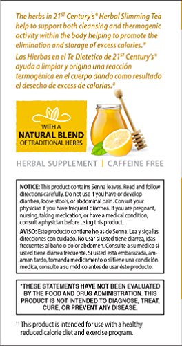21st century herbal slimming tea honey lemon