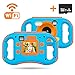 iBosi Cheng WiFi Kids Camera, 1080P HD Digital Kid Camera Camcorders with 1.77 Inch LCD Display,5X Digital Zoom,Flash and Mic, 16GB TF Card Included, Creative Birthday Camera Gifts for Kids
