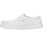 HEYDUDE Men’s Wally Stretch Canvas Loafers | Comfortable Lightweight Slip-On Shoes for Men | Casual Walking, Travel & Everyday Comfort