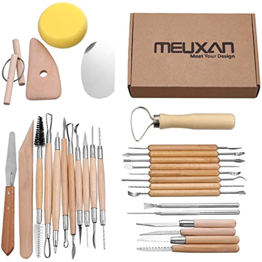 30PCS Pottery Tools Clay Sculpting Set eBay