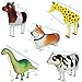 5pcs Walking Pet Animal Balloons Kids toys Party Favors Gifts for Girls Air Walker group-F