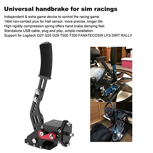 PC USB Rennhandbremse Für Sim Racing – Kompatibel Mit Logitech G27, G29, G923, Analoge Steuerung, Einfache Montage