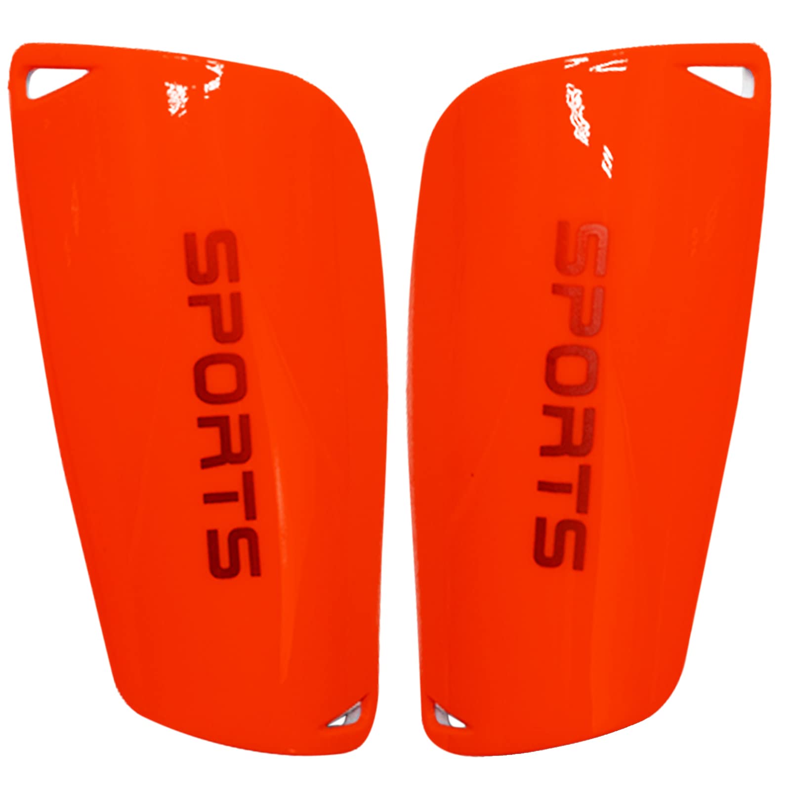 Football Shin Guards, Shin Guards Pads, Youth Boys Girls Shin Pad Sleeves for Football Games, EVA Cushon Protection Reduce hit & Injuries(Red)