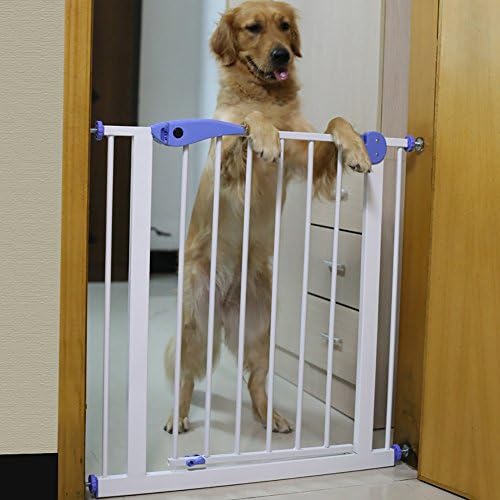 Baby Stairs Fence Extending Security Barrier Isolation Doors Infant Child Safety Door Bars Pet Dogs Fence Bars 75-84cm (Size : 75-84cm)