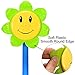 Sakiyr Sunflower Baby Bath Toys Spray Bathing Tub Fountain Toys for Kid Hand Shower Bath Toy