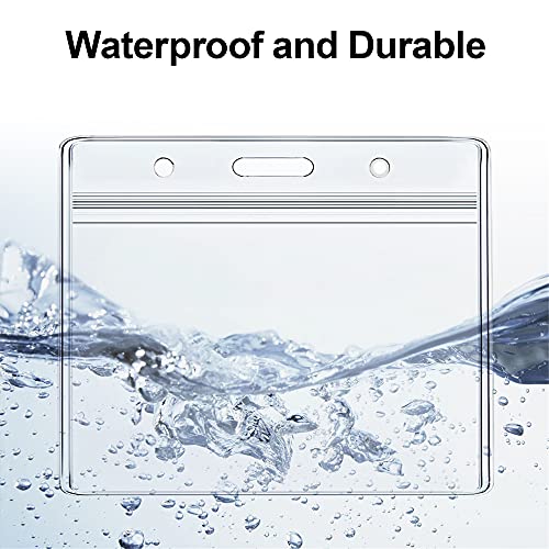 Vaccination Card Holder,CDC Vaccination Card Protector,4 X 3 Inches Record Vaccine Cards Holder, Clear Vinyl Plastic Sleeve immunization Card with Waterproof Type Resealable Zip (5)