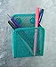 Jennakate- Magnetic Pen Holder - Liquid Chalk Holder- Family Command Center - Magnetic Message Board - Teal