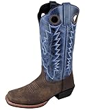 Smoky Mountain Boots Western Womens Mesa Square Toe 8.5 M Brown 6012