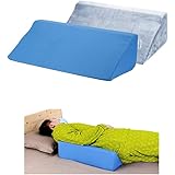 Amazon Com Skil Care 30 Degree Single Bed Wedge Pillow 7 X 12 X 34 High Density Foam Cushion For Back Body Side Sleeping Support Injury Recovery Health Personal Care
