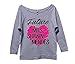 Women’s Tour Concert Sweatshirt “Future Mrs Shawn Mendes” Funny Threadz Medium, Heather Grey