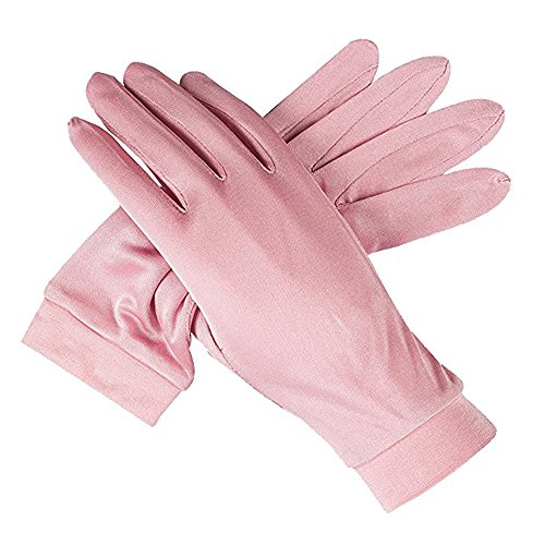 Lemonworld Womens 100 Pure Mulberry Silk Gloves Liner Glove Inner