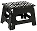 Folding Step Stool - The Lightweight Step Stool is Sturdy Enough to Support Adults and Safe Enough for Kids. Opens Easy with One Flip. Great for Kitchen, Bathroom, Bedroom, Kids or Adults. primary