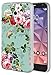 Jitterbug Smart (5.5”) Case, Linkertech Slim Air Armor Thin Fit Silicone Gel Soft TPU Bumper Durable Flex and Easy Grip Protective Case for Jitterbug Smart (5.5inch) (Peony)
