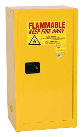 Eagle 1906 Safety Cabinet For Flammable Liquids 1 Door Manual