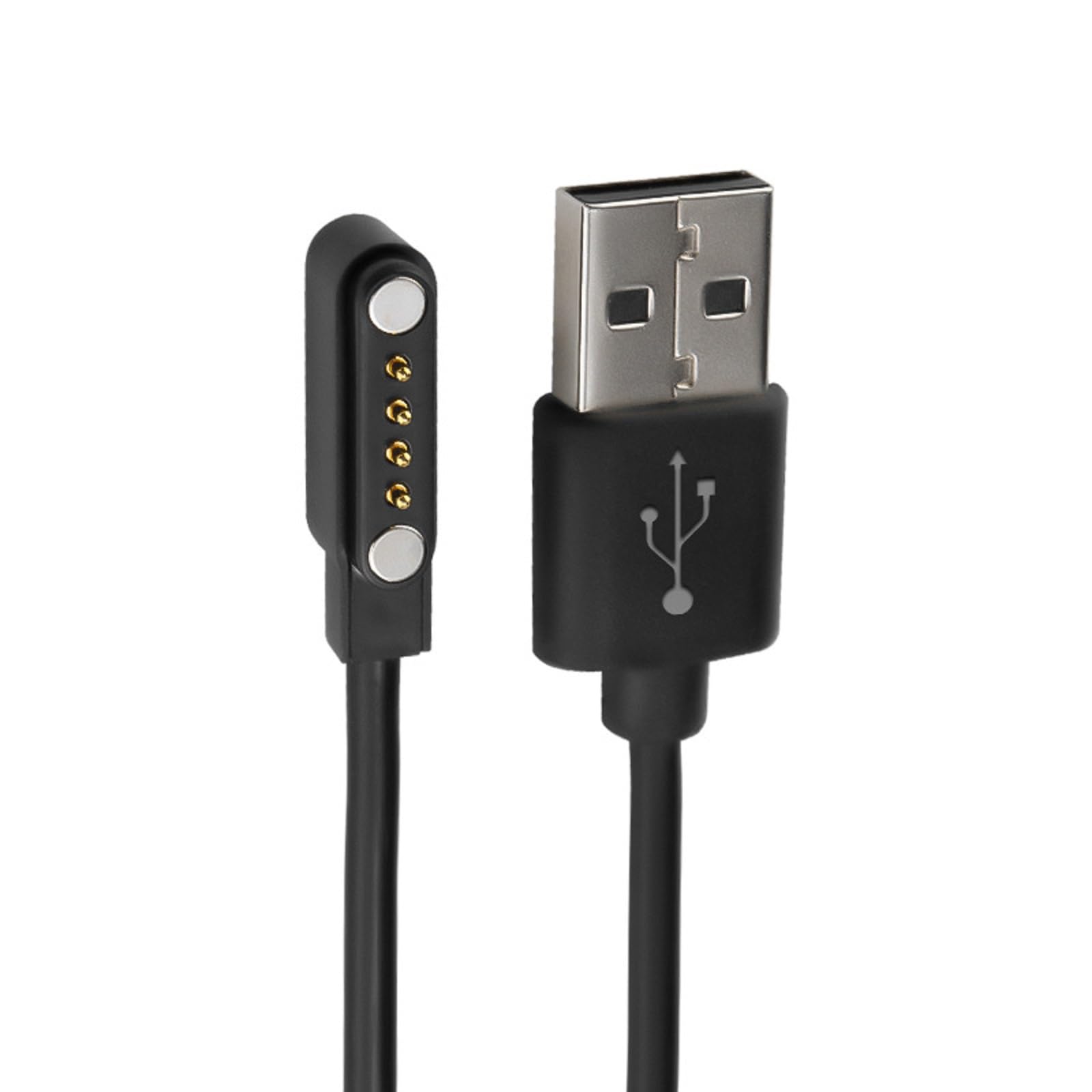 Photo 1 of Haourlife 2 Packs Replacement Magnetic Charging Cable for Bone Conduction Headphones, USB Charger Cord for 4-pin Interface Bone Conduction Headphones, Smartbands, and Smartwatches (7.62mm Pitch)