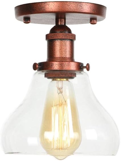 ganeep vidrio vintage lamparas de techo