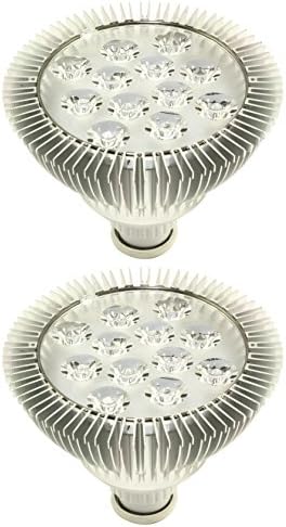 Apollo Horticulture 12W Set of 2 LED Grow Lights w/ Red &amp; Blue LED Spectrum for Indoor Plant Growing
