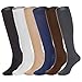 NOVAYARD Compression Socks For Women& Men Graduated 15-20 mmHg Media De Compresion Mujer(6 Pairs)