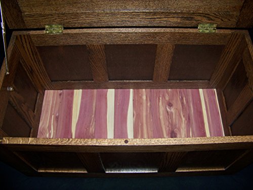 Dark Oak Shaker Hope Chest Gift with Cedar Lining