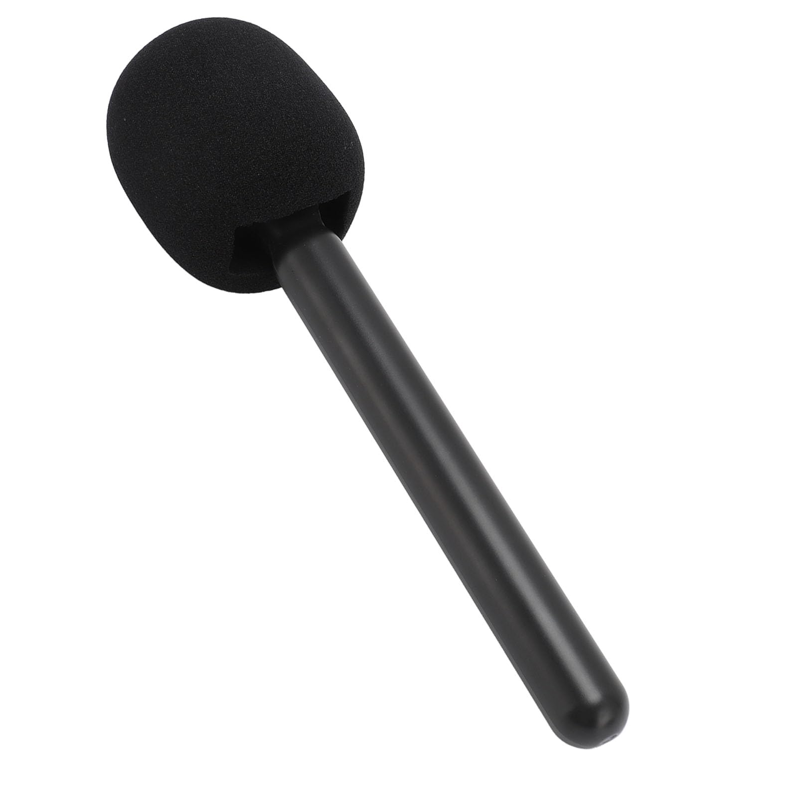 Wireless Mic Handle Adapter with Foam, Wireless Interview Microphone Handle Adapter for Mic 1/2, for Rode Wireless Go 2, for Hollyland Lark M1 C1 150, for synco G1, for Movo, Etc