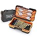 Drill Bits set, TACKLIFE DB01 Titanium Drill Bit Set 25 pcs-20pcs HSS Twist Drill Bits for Steel, Wood, Plastic,5 Spade Drill Bit Set for Wood,Advanced Set with Moulded Display Carry Case