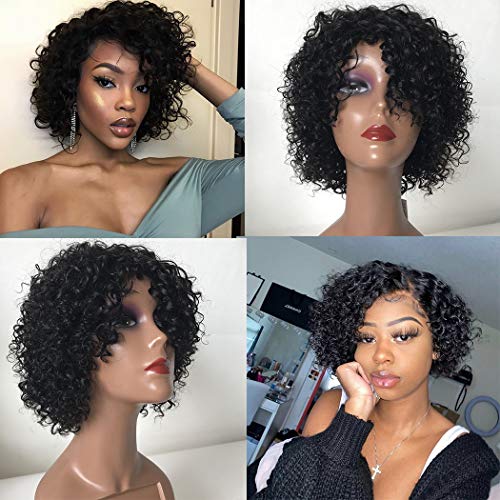 Bestsojoy-10A-Short-Curly-Human-Hair-Wigs-for-Black-Women-10inch-Kinky-Curly-Wig-Glueless-None-Lace-Front-Wig-with-Bangs-For-Women-100-Brazilian-Virgin-Hair-Bob-Wig-10-Inch-Natural-Color