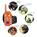 Ymiko Dog Training Collar, 1000' Rechargeable Dog Shock Collar Remote Transmitter with Beep/Vibrating/Shock Electric Mode, Orange