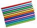 Tegion Thin Short Reusable Toddlers& Kids Silicone Straws for The First Years Take & Toss Spill Proof Straw Cup,10-14 oz Small Tumbler (Girls Color)