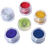 Face Paint - Organic, Child Safe Face Paint for Kids in Interlocking, Stacking Jars, Make Any Girl Feel Like a Real Princess, Cosmetic Grade, Best for Dress Up or Perfect for that Summer Activity