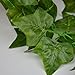 RURALITY 8 Ft Artificial Silk Greenery Chain Ivy Wedding Garland ,Sweet Potato Leaf Pack of 2