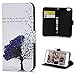 iPhone 6 Case (4.7 inch),YOKIRIN Premium PU Leather Wallet Case Cover Pouch [Magnetic Closure] with Card Slots,Kickstand,Credit Card Holder,Book Style Flip Wallet Case for iPhone 6 6S,Tree & Birds
