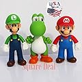 Super Mario Bros Luigi Mario Action Figures Toys