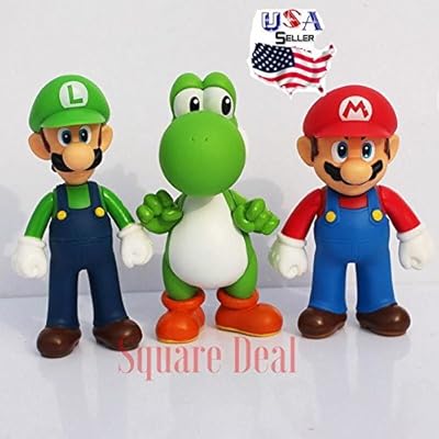 Super Mario Bros Luigi Mario Action Figures Toys