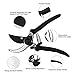 WINSEE Bypass Pruning Shears, Professional Hand Pruner with Safety Lock, Tree Trimmers Secateurs, Garden Shears, Hand Clippers for The Garden