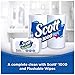Scott Flushable Cleansing Cloths, Tub, 51 Count