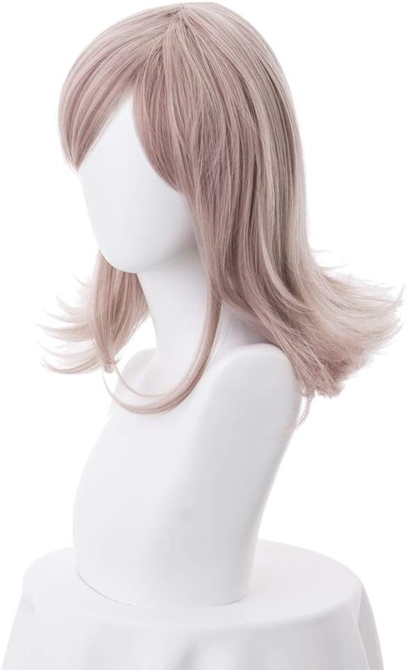 MUZI WIG Nanami ChiaKi Cosplay Wig, Danganronpa Anime Wig with Free Wig Cap Girls Women Synthetic Hair Fashion Dress Up Accessories - Image 4