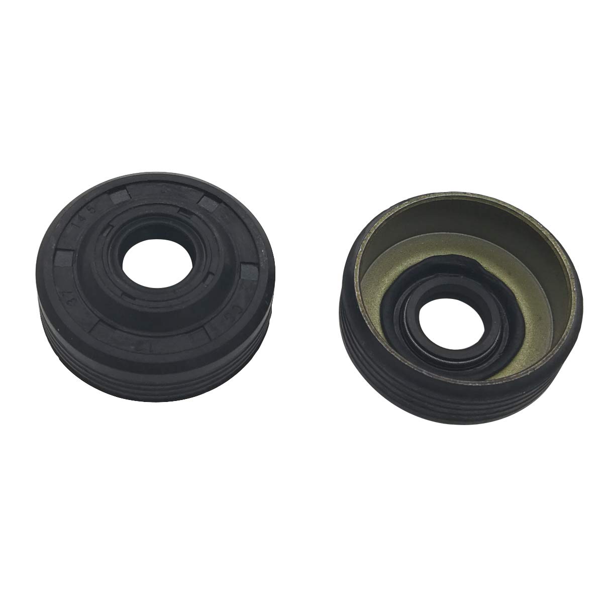 2 Pieces Crankshaft Crank Oil Seal Seals for Husqvarna 235 E 236 240 142 137 136 141 E LE 41 36 Chainsaw