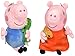 OliaDesign Peppa Piggy Plush Doll for Kids Gift (2 Piece), 8'