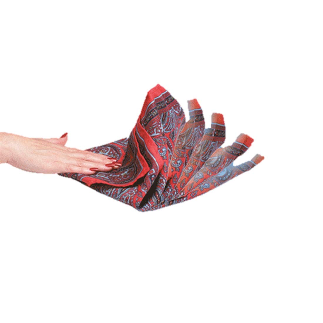 MilesMagic Hyrum The Haunted Hanky Gimmick Ghost Captured Moving in Handkerchief | Stage Magic | Street Magic | for Real Magician’s Horror Close Up Magic Trick